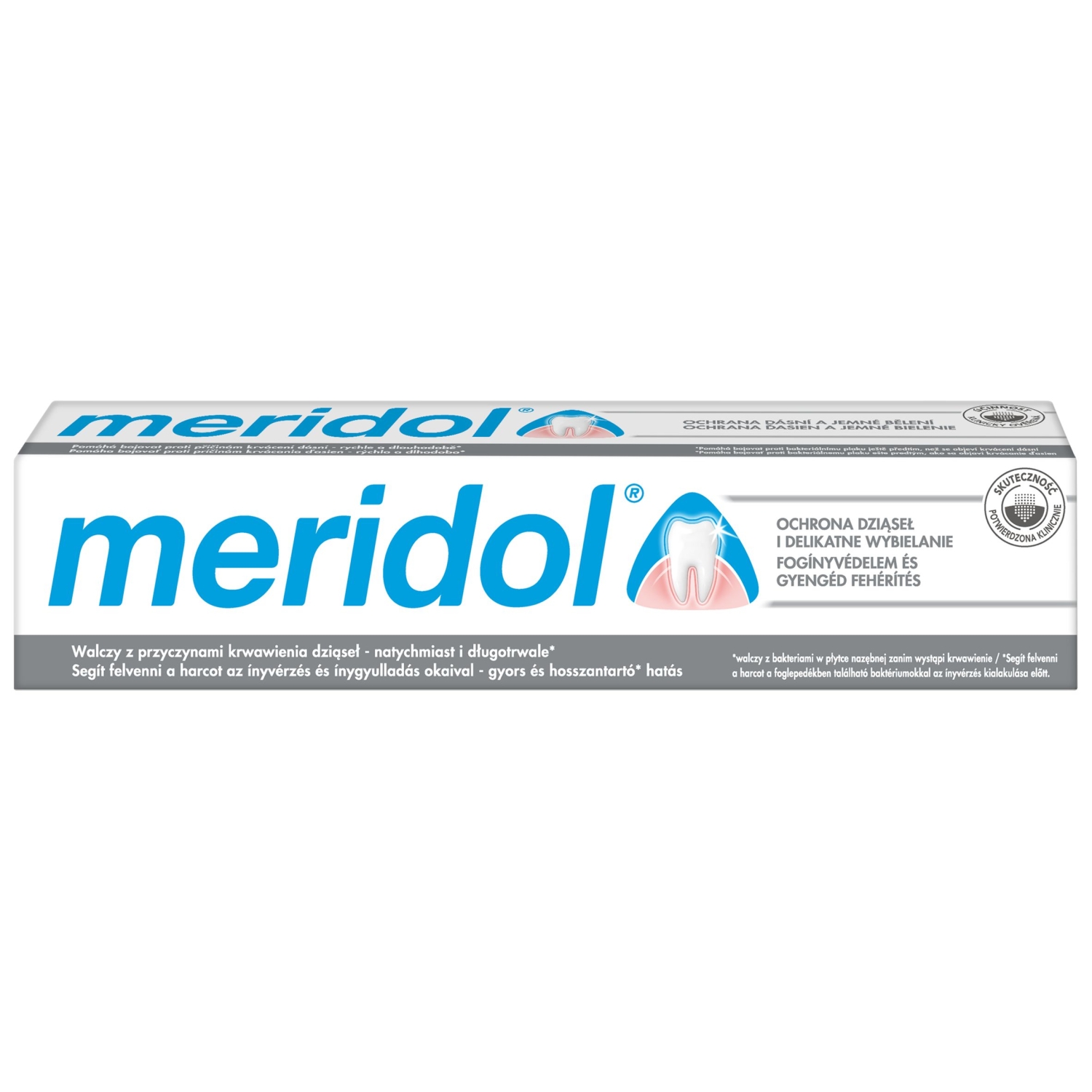 meridol Delikatne Wybielanie wybielająca pasta do zębów na dziąsła 75 ml