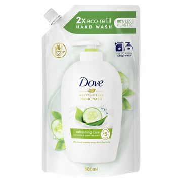 Dove Refreshing Care Pielęgnujące mydło w płynie zapas 500 ml
