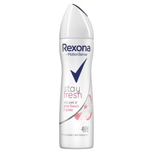 Rexona Stay Fresh White Flowers & Lychee Antyperspirant w aerozolu dla kobiet 150 ml