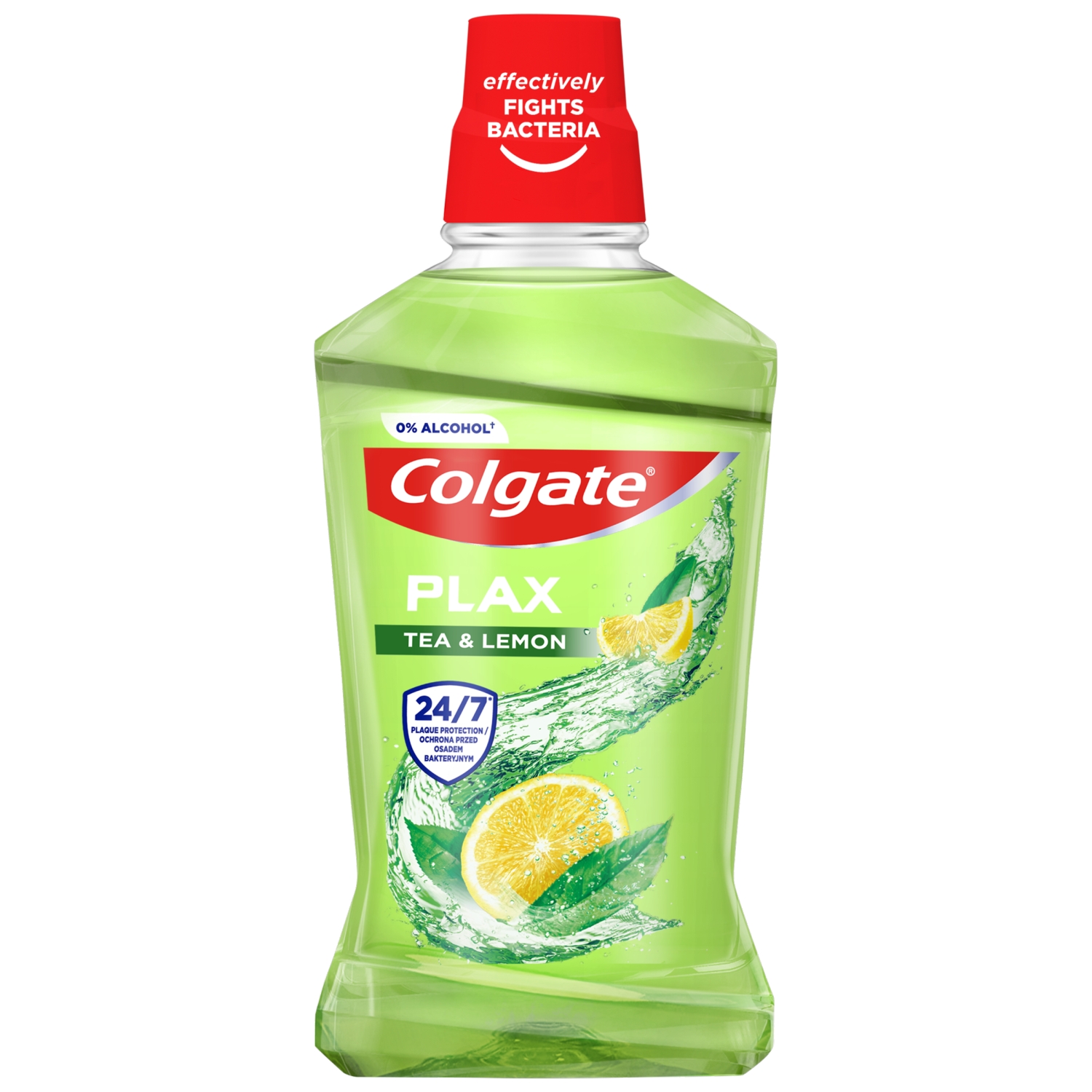 Płyn do płukania jamy ustnej Colgate Plax Herbal Fresh o smaku zielonej herbaty i cytryny