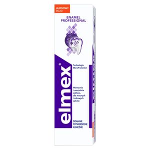 elmex Enamel Professional terapeutyczna pasta do zębów ochrona szkliwa 75 ml