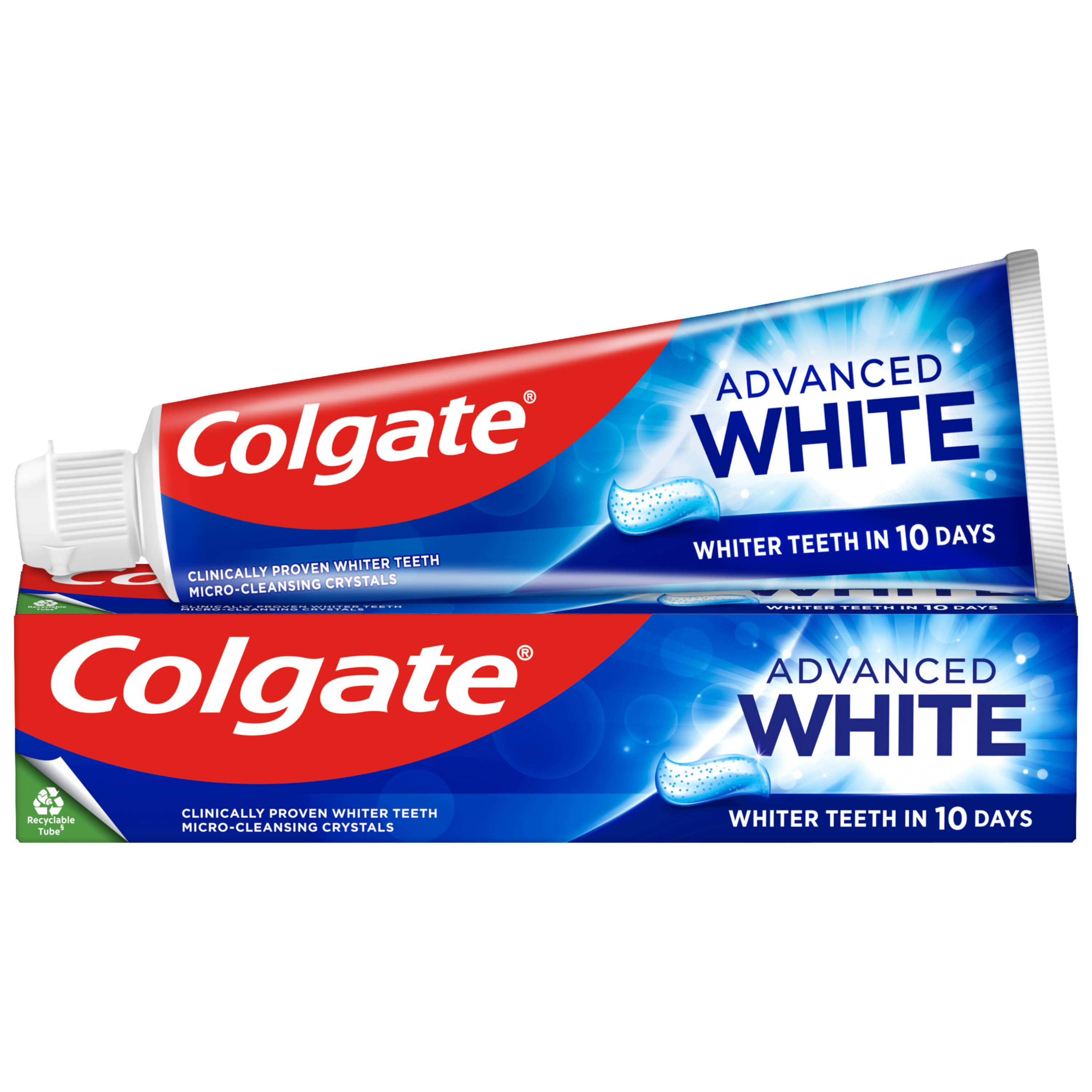 Pasta do zębów Colgate Advanced White z aktywnymi mikrokryształkami czyszczącymi 125ml