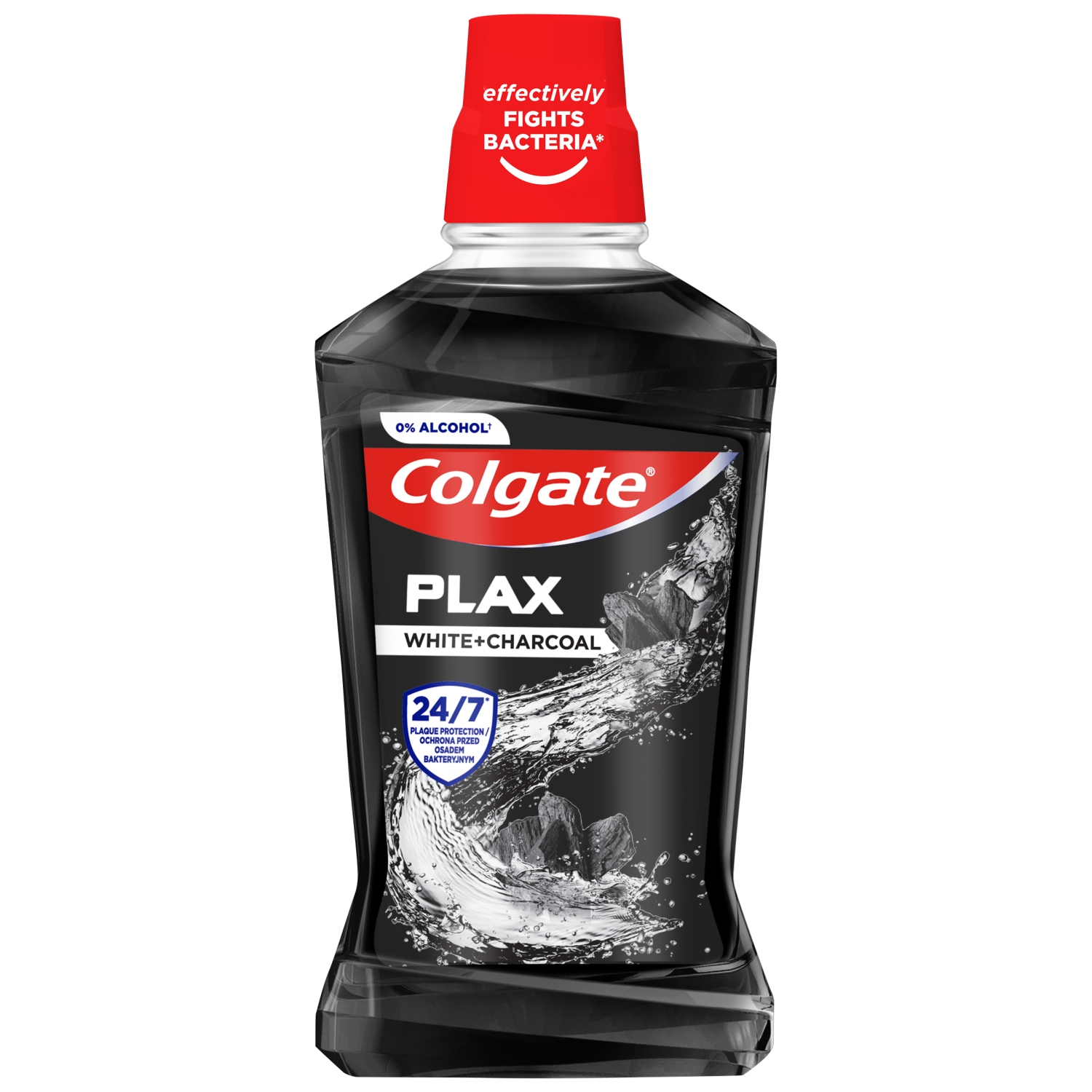 Płyn do płukania jamy ustnej Colgate Plax White+Charcoal