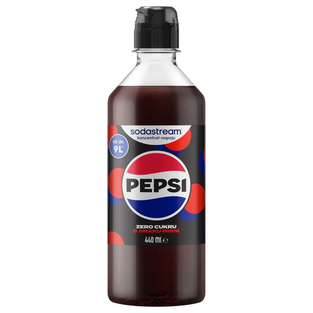 SodaStream Pepsi Zero Cherry syrop 440 ml