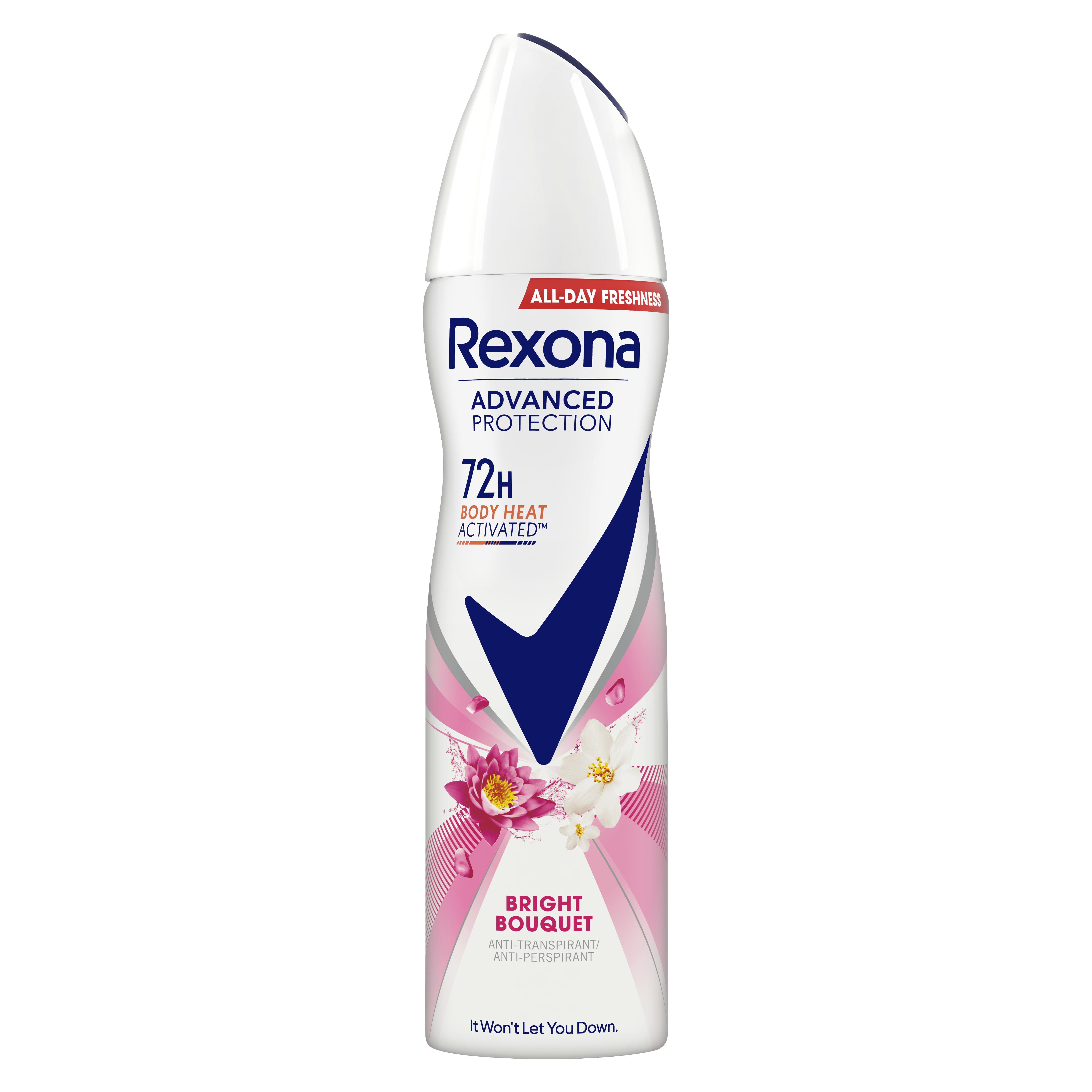 REXONA ADVANCED BRIGHT BOUQUET AP 150ML