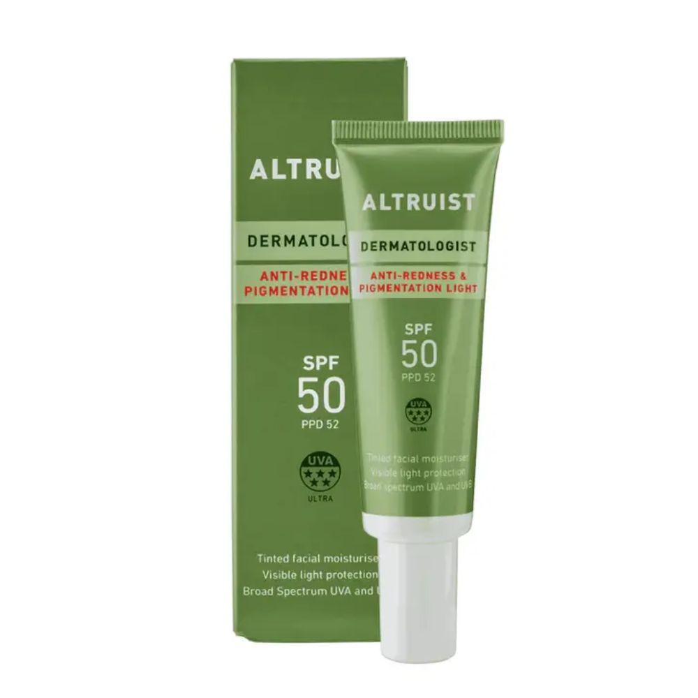 Altruist Anti-Redness & Pigmentation SPF50 Light Krem Przeciwsłoneczny do Twarzy 30 ml