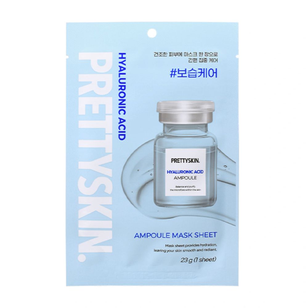 Prettyskin Kwas Hialuronowy maska w płachcie 23 g
