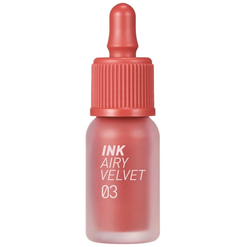 Peripera Ink Airy Velvet 03 Cartoon Coral tint do ust 4 g