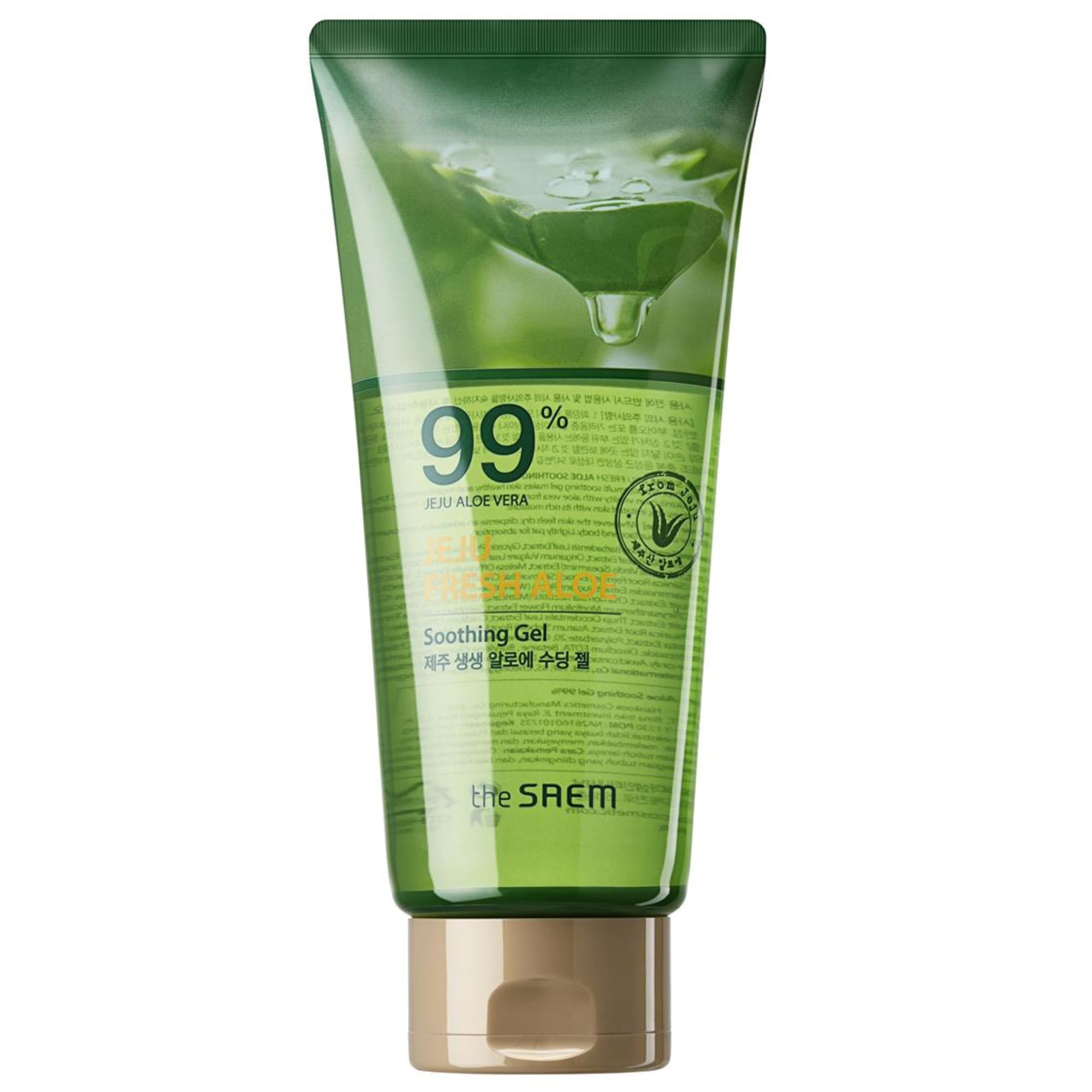 THE SAEM Jeju Fresh Aloe Soothing Gel 99% wegański żel aloesowy 300 ml