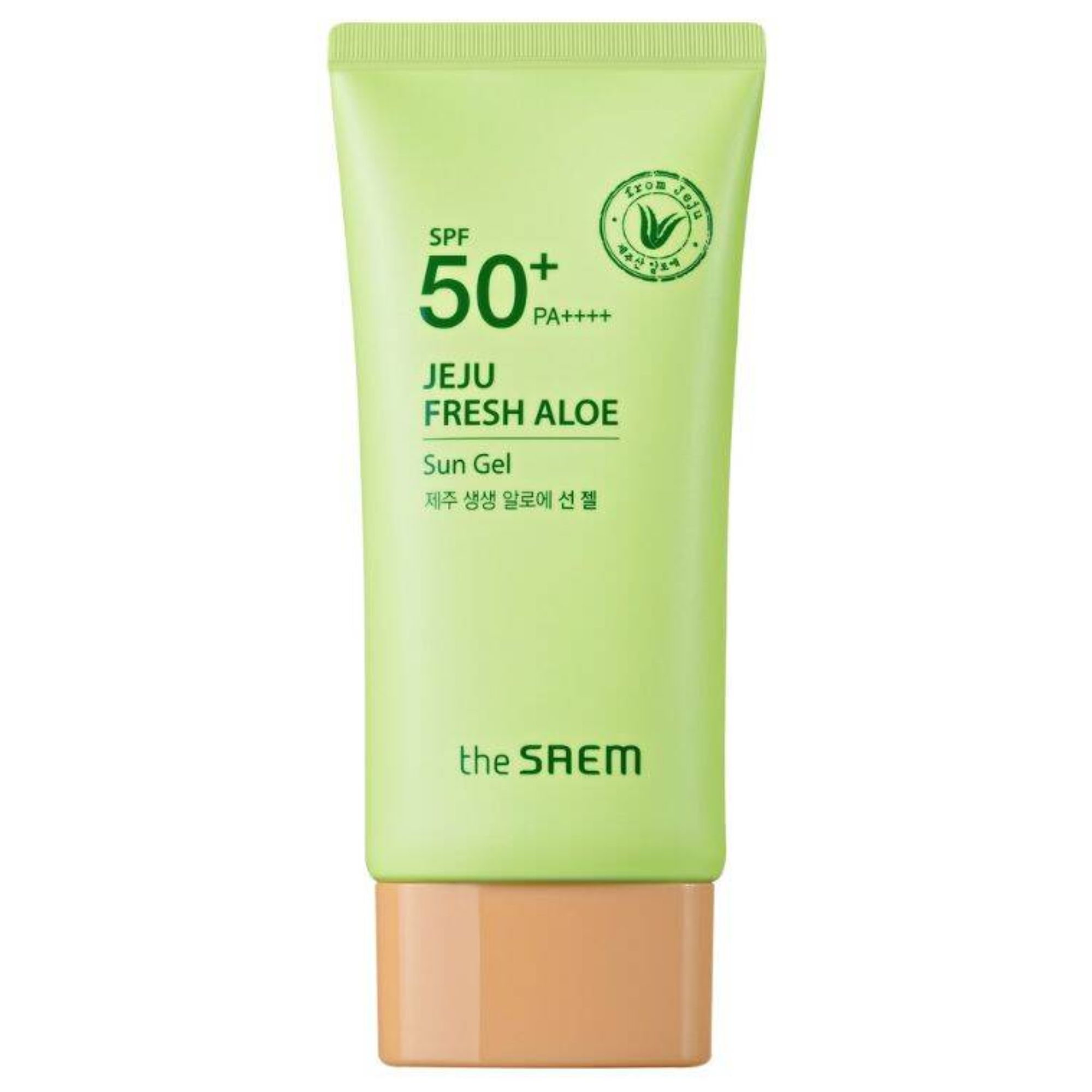 THE SAEM Jeju Fresh Aloe SPF 50+ PA++++ krem-żel przeciwsłoneczny 50 g