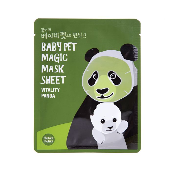 HOLIKA BABY PET MAG.MASK SHEET PANDA 1S main product photo