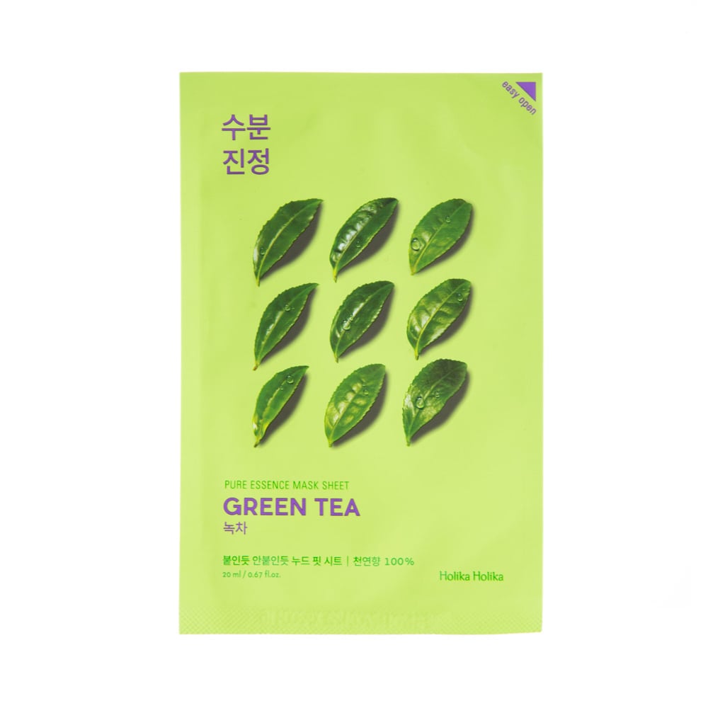 Holika Holika Pure Essence Mask Sheet maseczka przeciwzapalna Green Tea 23 ml