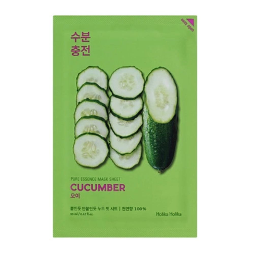 Holika Holika Pure Essence maska do twarzy cucumber 23 ml