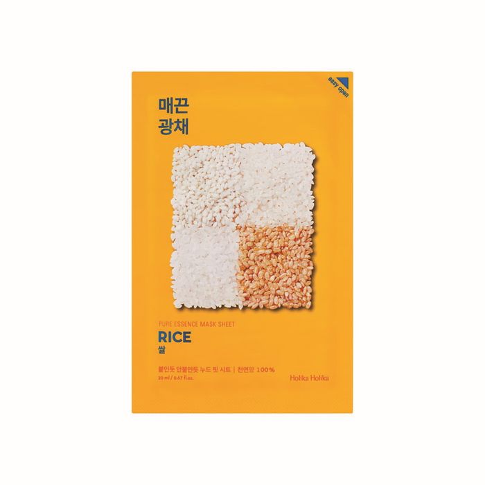 HOLIKA PURE ESS.MASK SHEET RICE 23ML main product photo