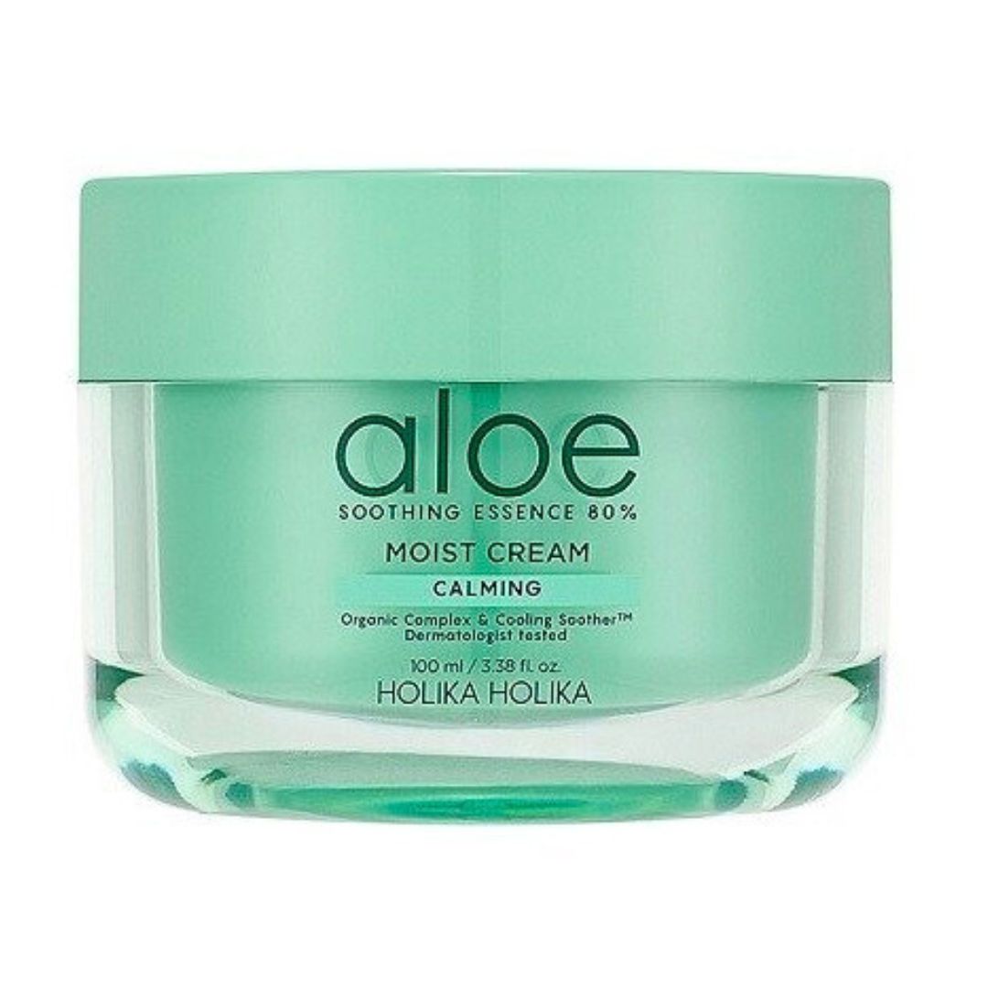 Holika Aloe Soothing Essence 80% Moisturizing Cream 100 ml
