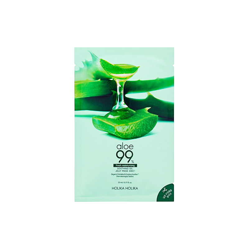 HOLIKA HOLIKA ALOE 99% Maska Nawilżająca W Płacie 23 Ml 1SZT.