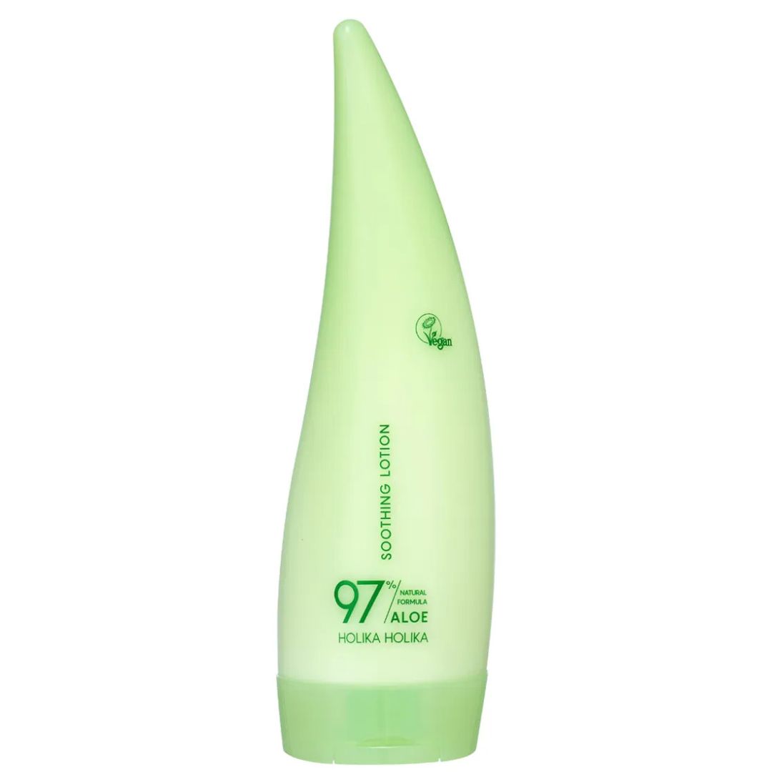 Holika Holika Aloe 97% Soothing Lotion łagodzący balsam do twarzy i ciała 240 ml