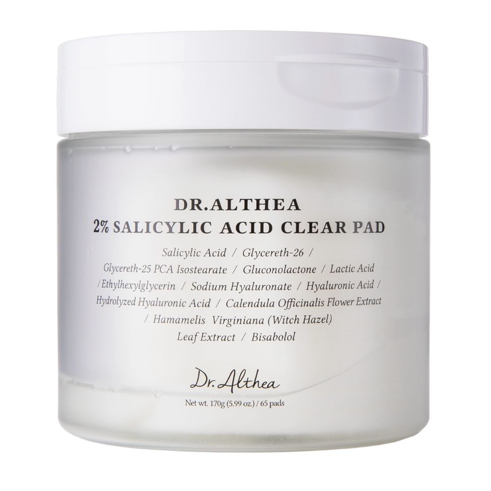 Dr. Althea 2% Salicylic Acid Clear Pad Oczyszczające Płatki 170 g