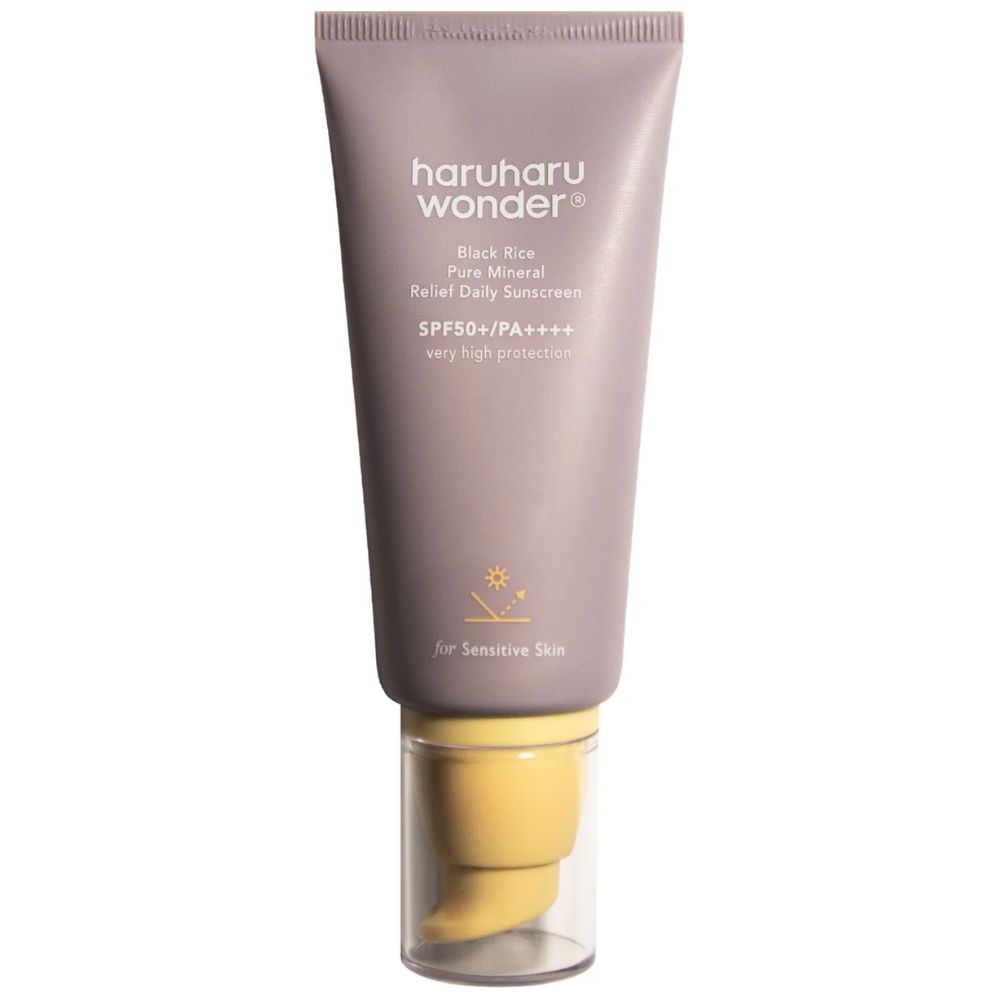 Haruharu Wonder Black Rice Pure Mineral Relief Daily Sunscreen SPF50+/PA++++ 50 ml
