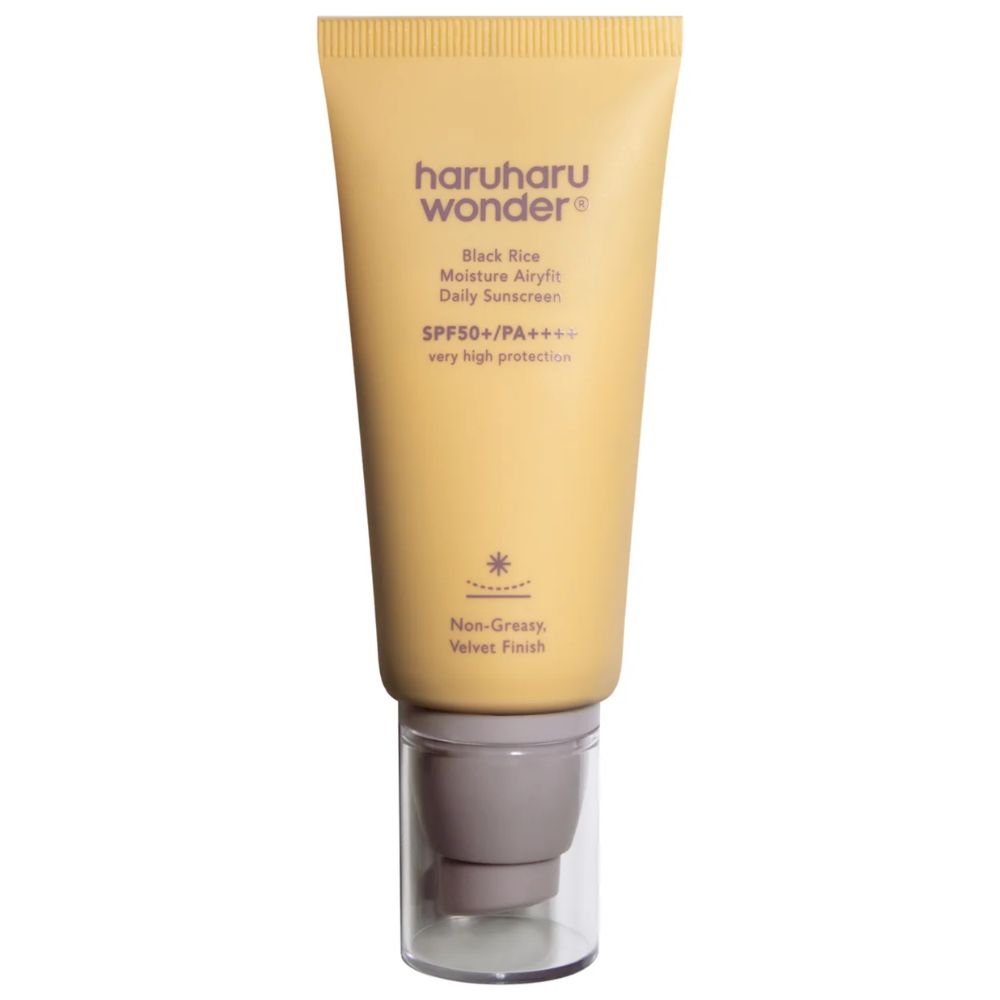 Haruharu Wonder Black Rice Moisture Airyfit Daily Sunscreen SPF50+/PA++++ 50 ml