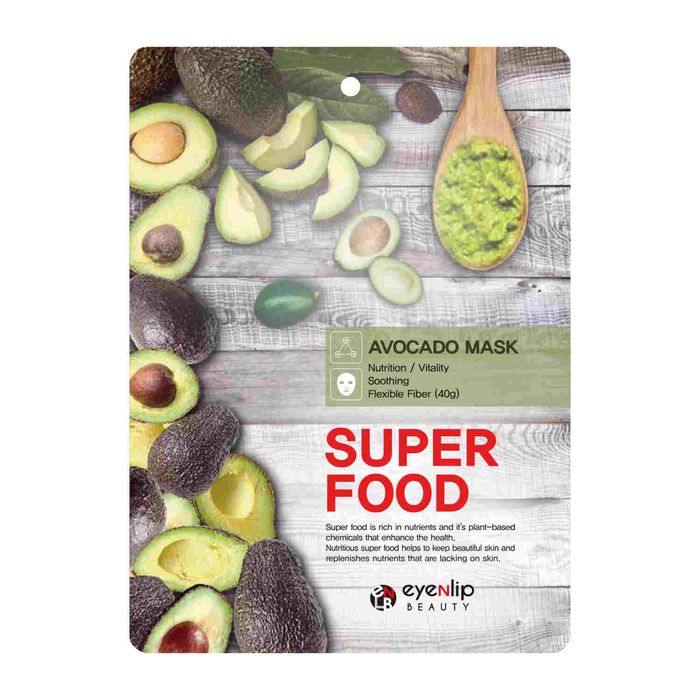 Eyenlip Super Food Maseczka w Płachcie Odżywiajaco-łagodząca 30 g main product photo