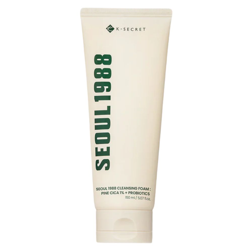 K-Secret Seoul 1988 Cleansing Foam : Pine Cica 1% + Probiotics 150 ml