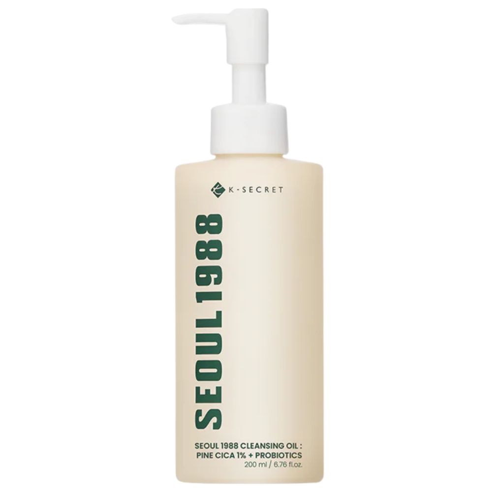 K-Secret Seoul 1988 Cleansing Oil : Pine Cica 1% + Probiotics 200 ml