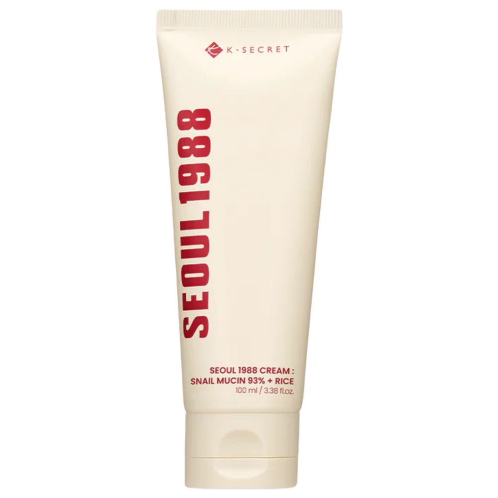 K-Secret Seoul 1988 Cream : Snail Mucin 93% + Rice 100 ml
