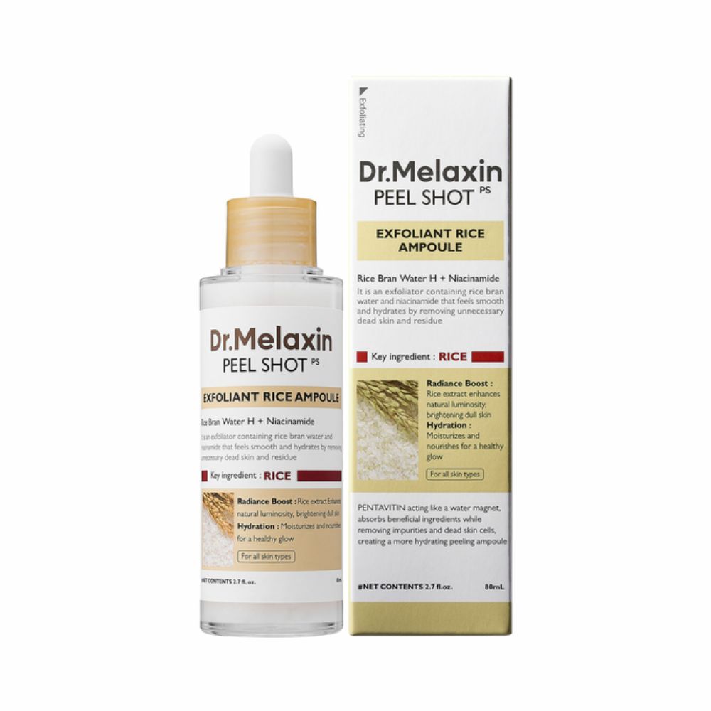 Dr.Melaxin Peel Shot Serum złuszczające z ekstraktem z białego ryżu 80 ml