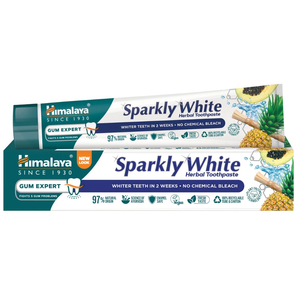 Himalaya ziołowa wybielająca pasta do zębów Gum Expert Sparkly White 75 ml