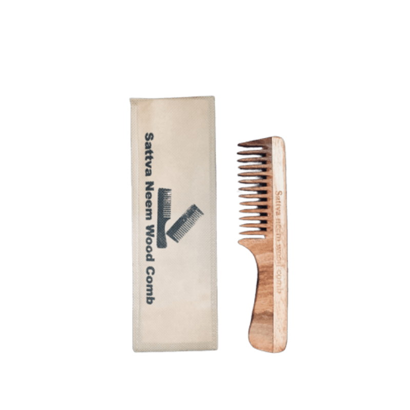 SATTVA AYURVEDA NATUR.GRZEBIEN Z DRZ.NEEM RACZKA