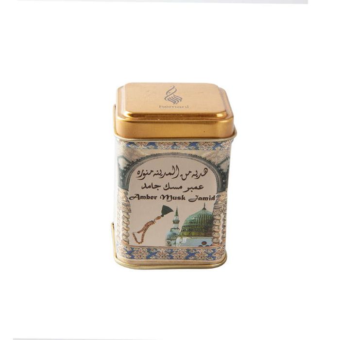 HEMANI perfumy arabskie w kostce - ambra, piżmo, jaśmin 25g main product photo