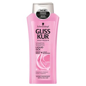 Gliss Liquid Silk Szampon do włosów matowych i łamliwych 400 ml