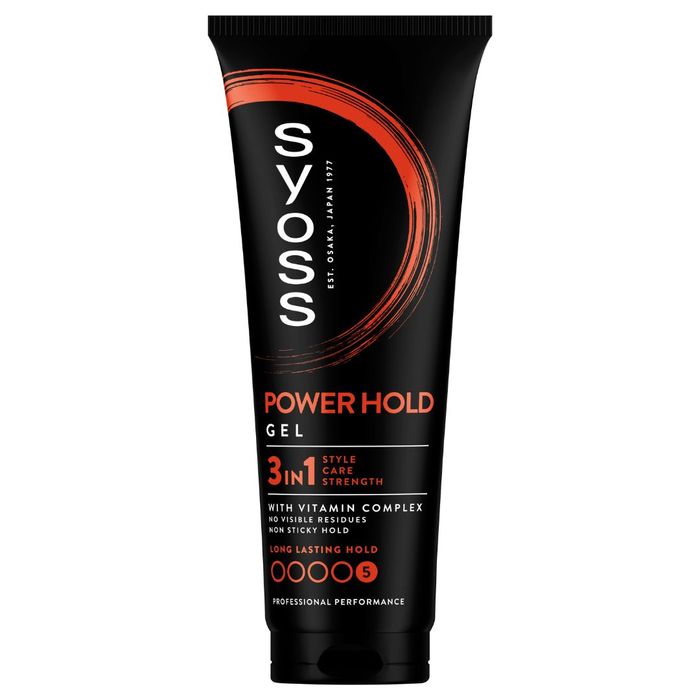 Syoss Power Hold Gel żel do włosów Ultra Strong 250 ml main product photo