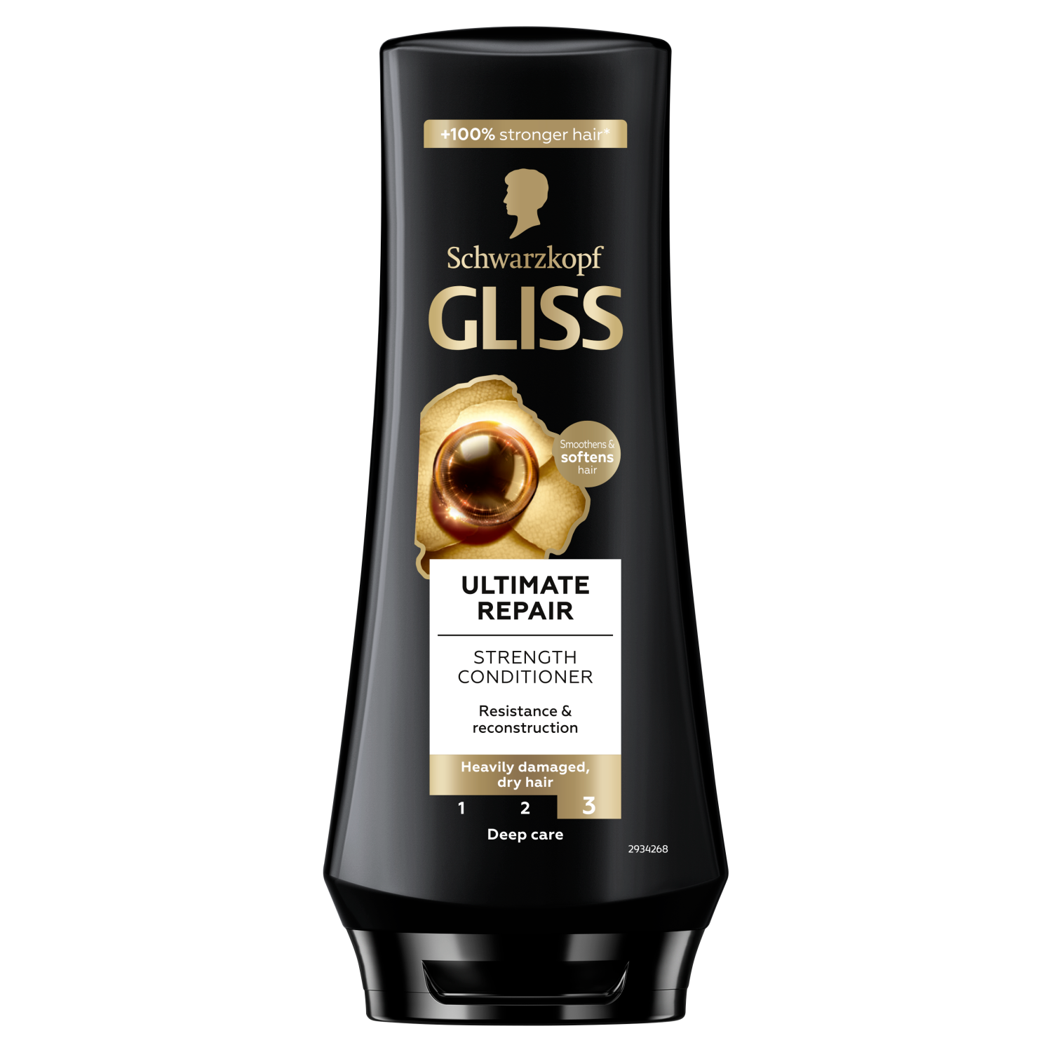 Gliss Ultimate Repair Regenerująca odżywka do włosów mocno zniszczonych i suchych 200 ml