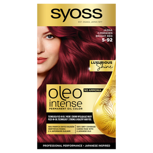 Syoss Oleo Intense Farba do włosów 5-92 jasna czerwień