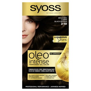 Syoss Oleo Intense Farba do włosów 2-10 brązowa czerń