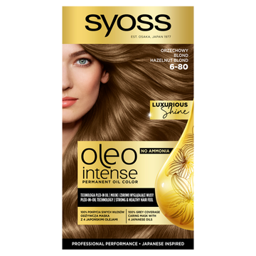 Syoss Oleo Intense Farba do włosów 6-80 orzechowy blond