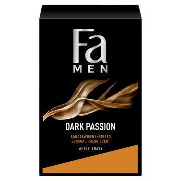 Fa Men Dark Passion Woda po goleniu o świeżym zapachu limonek i drzewa cedrowego 100 ml