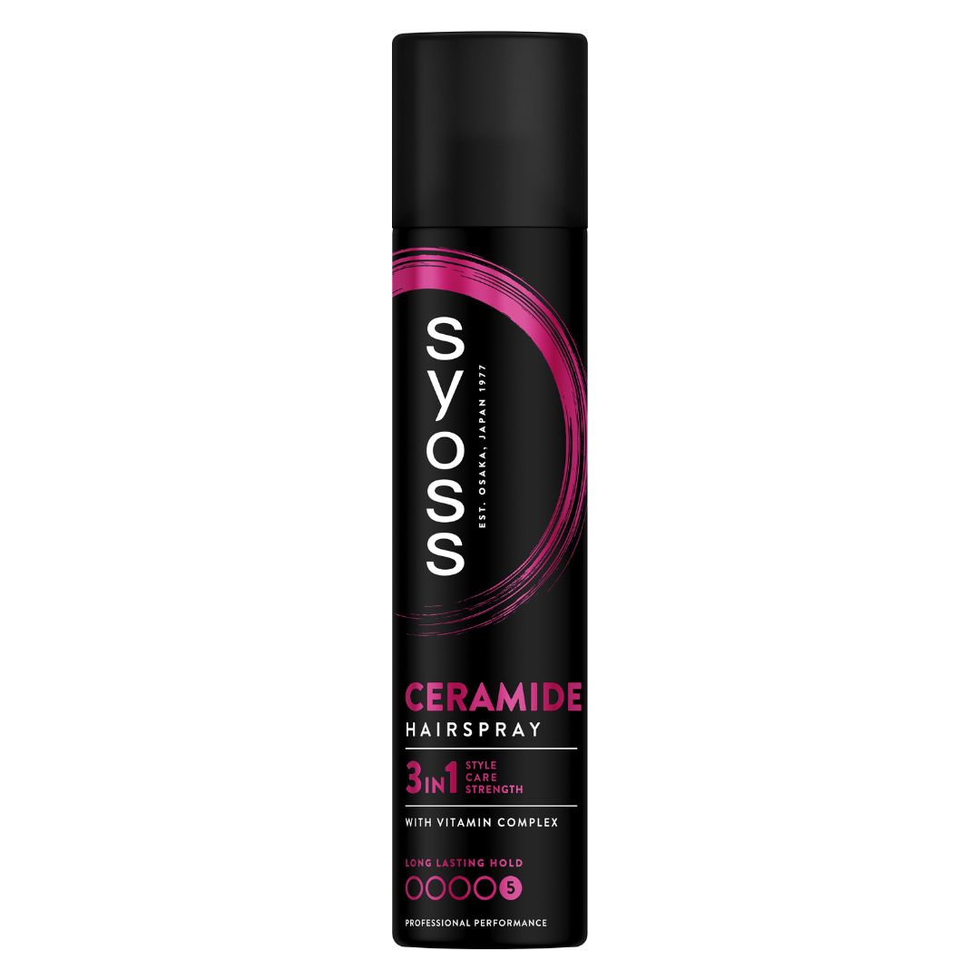 Syoss Ceramide Complex Lakier do włosów wzmacniający megamocny 300 ml