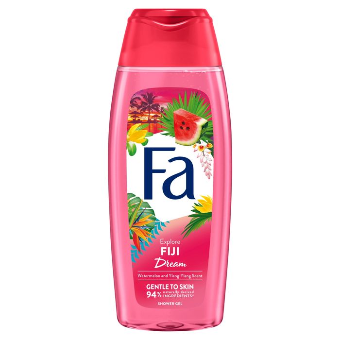 Fa Fiji Dream Żel pod prysznic o zapachu arbuza i ylang 400 ml main product photo