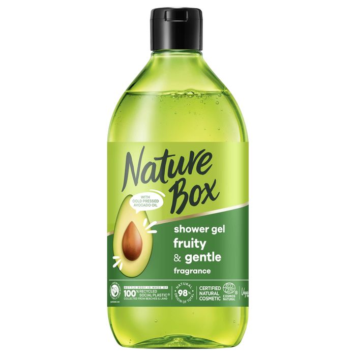 Nature Box Avocado Oil Pielęgnacyjny żel pod prysznic z olejem awokado 385 ml main product photo