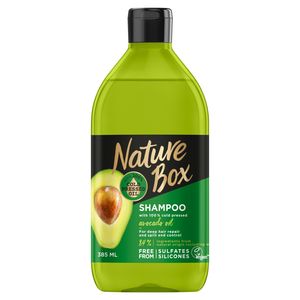 Nature Box Avocado Oil Regenerujący szampon do włosów zniszczonych z olejem z awokado 385 ml