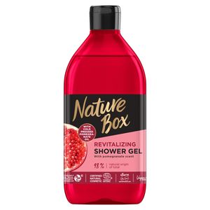Nature Box Pomegranate Oil Rewitalizujący żel pod prysznic z olejem z granatu 385 ml