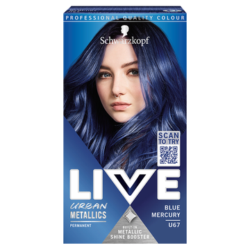 Live Intense Colour Urban Metallics U67 Blue Mercury Farba do włosów