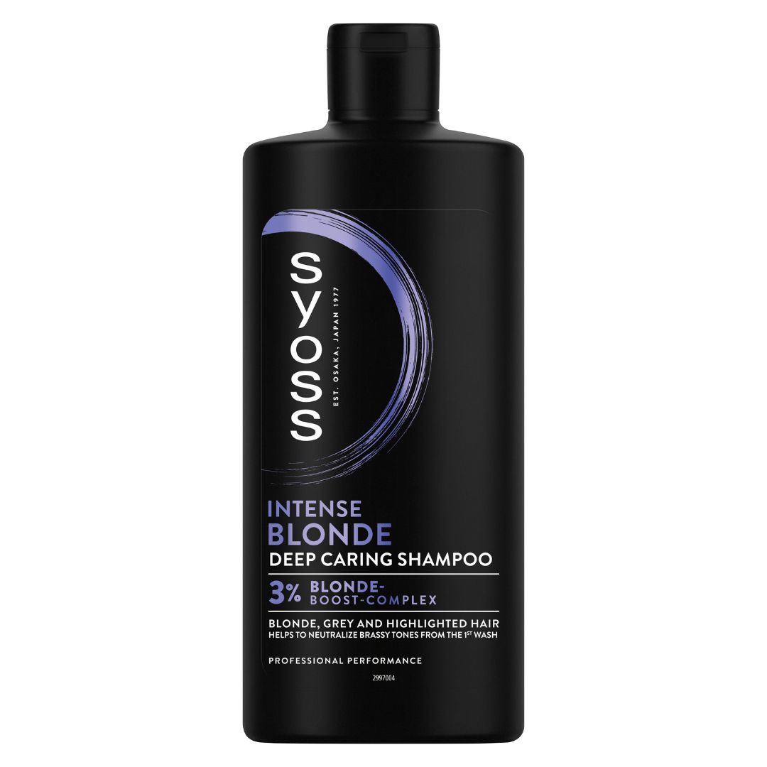 Syoss Blonde & Silver Purple szampon do włosów blond i siwych neutralizujący żółte tony 440 ml