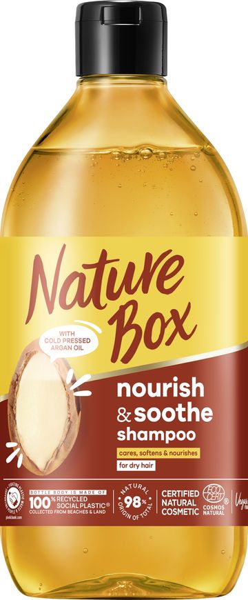 Nature Box Argan Oil Odżywczy szampon do włosów z olejem arganowym 385 ml