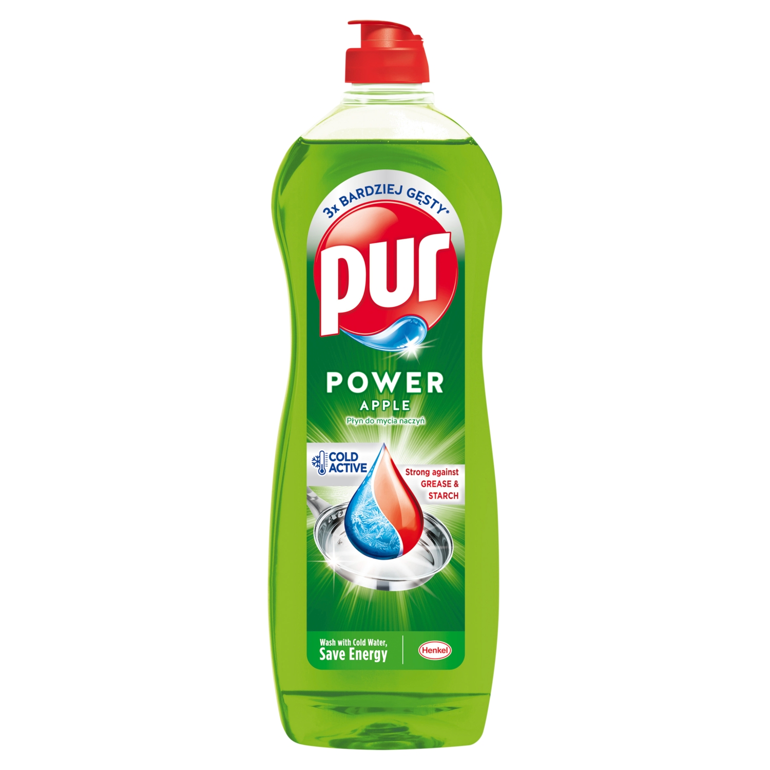 Pur Power Apple Płyn do mycia naczyń 750 ml