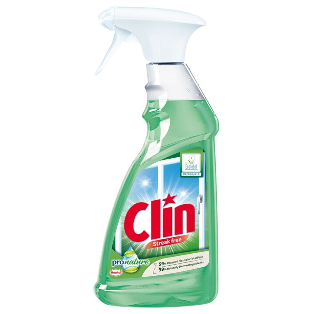 Clin ProNature Płyn do mycia powierzchni szklanych 500 ml