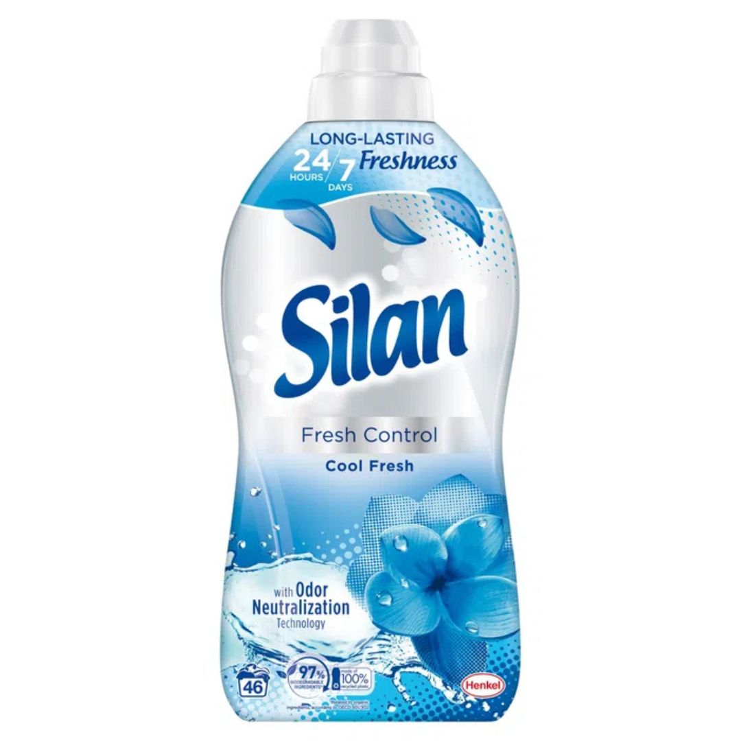 Silan Fresh Control Cool płyn do zmiękczania tkanin 1012 ml (46 prań)